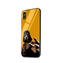 COQUE STAR WARS IPHONE DARK MOUTARD (VERRE TREMPÉ)