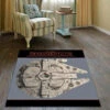 TAPIS STAR WARS FAUCON MILLENIUM