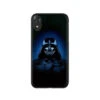 COQUE STAR WARS IPHONE DARK VADOR SUR FOND BLEU