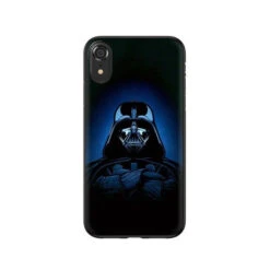 COQUE STAR WARS IPHONE DARK VADOR SUR FOND BLEU