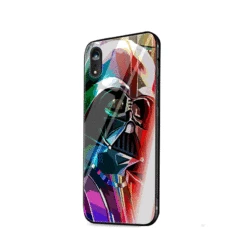 COQUE STAR WARS IPHONE MULTICOLORE (VERRE TREMPÉ)