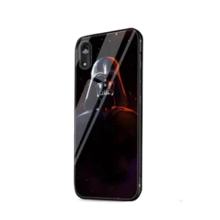 COQUE STAR WARS IPHONE VADOR SOMBRE (VERRE TREMPÉ)