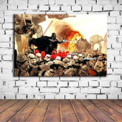 CADRE STAR WARS DARK VADOR (ATTAQUE)