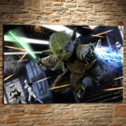 CADRE STAR WARS YODA