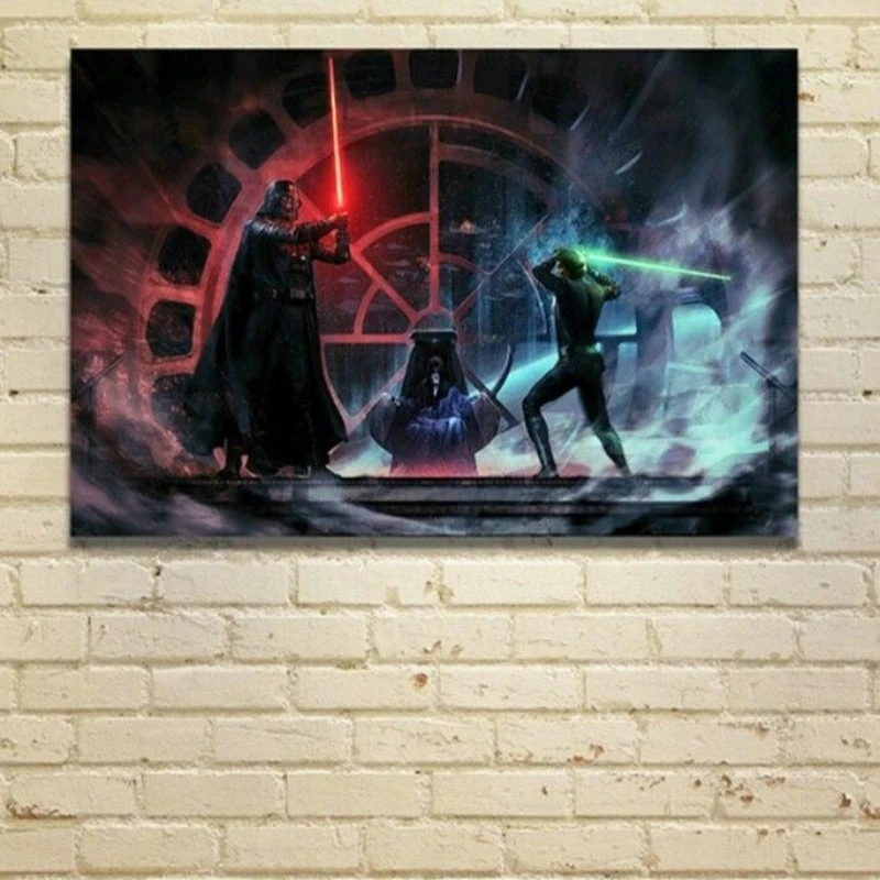 CADRE STAR WARS DARK VS LUKE 1 CADRE STAR WARS DARK VS LUKE