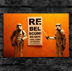 Cadre Toile Star Wars