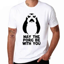 T-SHIRT STAR WARS CITATION DRÔLE (PORG)