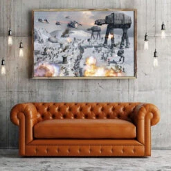 TABLEAU STAR WARS BATAILLE (TB TT)