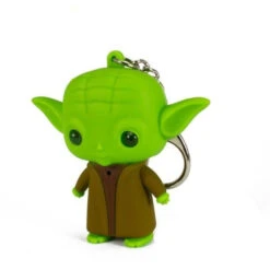 PORTE-CLE STAR WARS YODA (LED BLANCHE)
