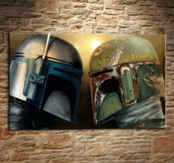 CADRE STAR WARS BOBA VS JONGO