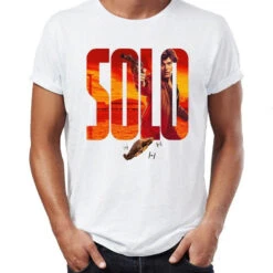 T-SHIRT STAR WARS SOLO (LOGO)