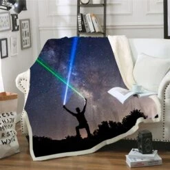 PLAID STAR WARS 150 X 200