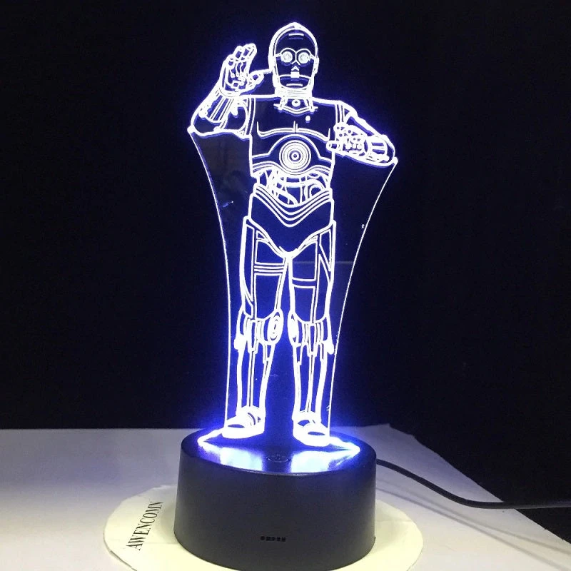 LAMPE STAR WARSC3PO 2 LAMPE STAR WARSC3PO – Image 2