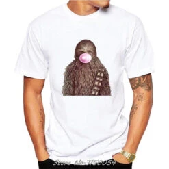 T-SHIRT STAR WARSCHEWBACCA AVEC CHEWING GUM