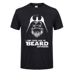T-SHIRT STAR WARS BARBE DE DARK VADOR