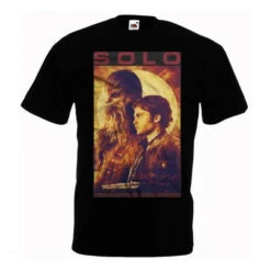 T-SHIRT STAR WARSCHEWBACCA ET HAN SOLO