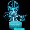 LAMPE STAR WARSMANDALORIAN ET BABY YODA