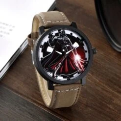 MONTRE À QUARTZ STAR WARS MARRON