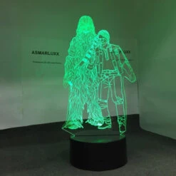 LAMPE STAR WARSSOLO ET CHEWY -Jedi Power Promos Boutique product image 1234087632