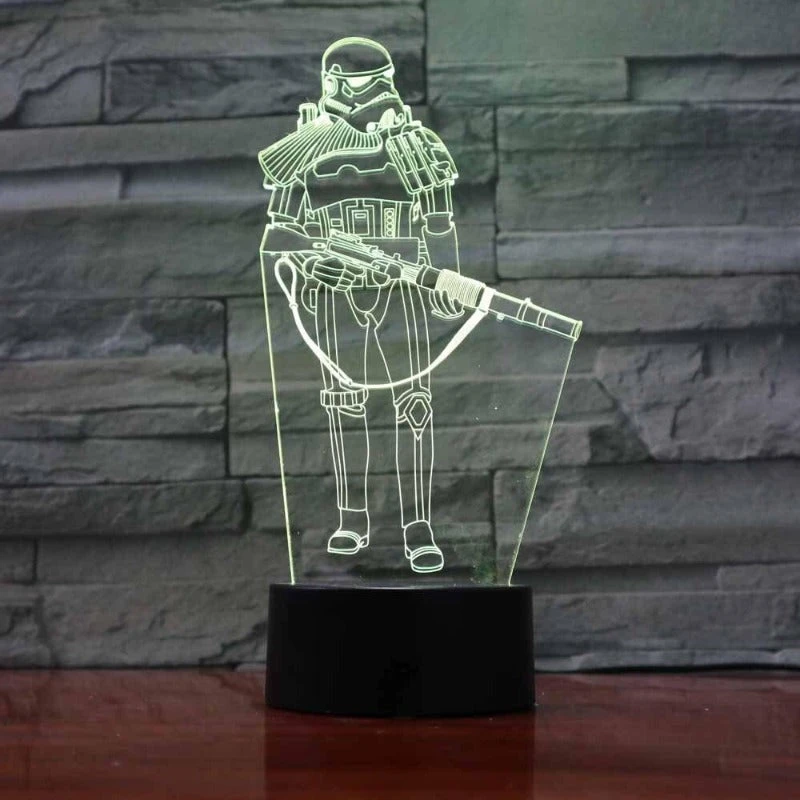 LAMPE STAR WARSSOLDAT STORMTROOPER 3 LAMPE STAR WARSSOLDAT STORMTROOPER – Image 3