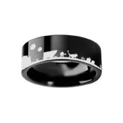 BAGUE STAR WARS ANNEAU POUR FEMME (NOIR)