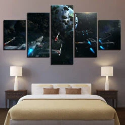 TABLEAU STAR WARSATTAQUE D'X WING