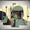 TABLEAU STAR WARSDESSIN DE BOBA FETT