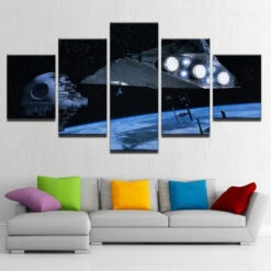 TABLEAU STAR WARSETOILE NOIRE