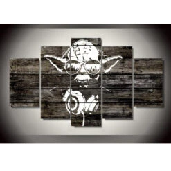 TABLEAU STAR WARS YODA DJ