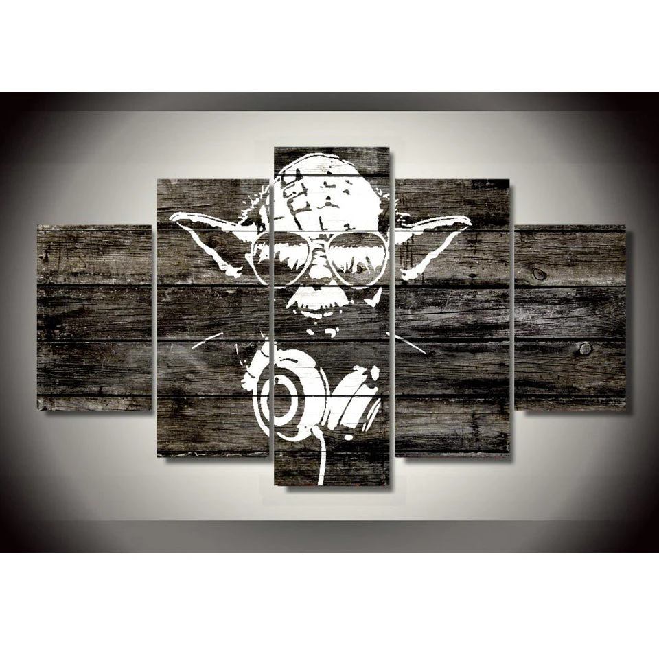 TABLEAU STAR WARS YODA DJ 1 TABLEAU STAR WARS YODA DJ