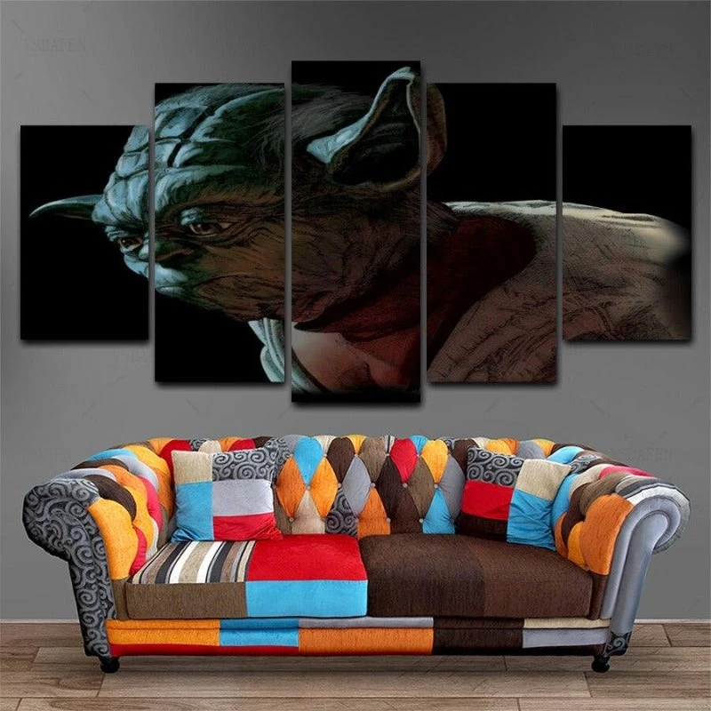 TABLEAU STAR WARSMAÎTRE YODA 2 TABLEAU STAR WARSMAÎTRE YODA – Image 2