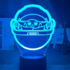 LAMPE STAR WARSBERCEAU BABY YODA