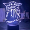LAMPE STAR WARSBABY YODA 3D