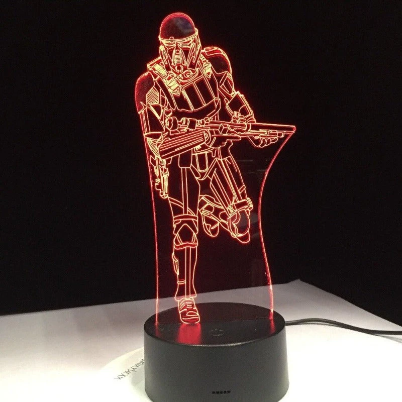 LAMPE STAR WARSSTORMTROOPER QUI COURT 1 LAMPE STAR WARSSTORMTROOPER QUI COURT
