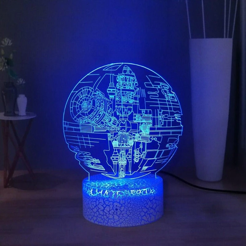 LAMPE STAR WARSPLAN ETOILE DE LA MORT 2 LAMPE STAR WARSPLAN ETOILE DE LA MORT – Image 2