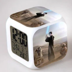 RÉVEIL STAR WARSR2D2 ET ANAKIN