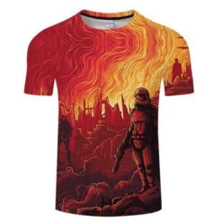 T-SHIRT STAR WARS COULEURS PASTEL