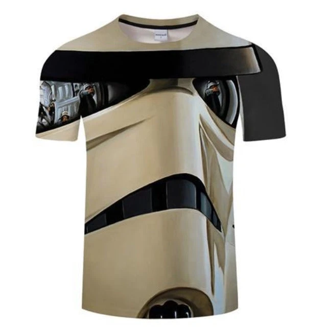 T-SHIRT STAR WARS BLANC 1 T-SHIRT STAR WARS BLANC