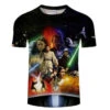 T-SHIRT STAR WARS COMPILATION PERSONNAGES