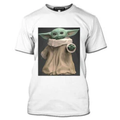 T-SHIRT STAR WARSBABY YODA POUR HOMME