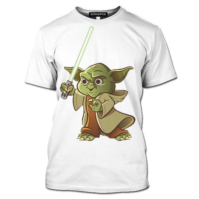 T-SHIRT STAR WARSDESSIN DE YODA 1 T-SHIRT STAR WARSDESSIN DE YODA