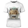 T-SHIRT STAR WARSBÉBÉ DANS BERCEAU