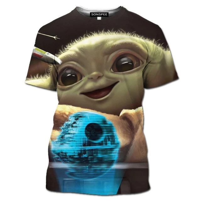 T-SHIRT STAR WARSBABY YODA FEMME 1 T-SHIRT STAR WARSBABY YODA FEMME