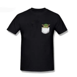 T-SHIRT STAR WARSBABY YODA DANS UNE POCKET