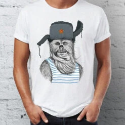 T-SHIRT STAR WARSCHEWIE AVEC BONNET