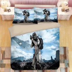HOUSSE DE COUETTE STAR WARS STORMTROOPER (220 X 2400 Cm)