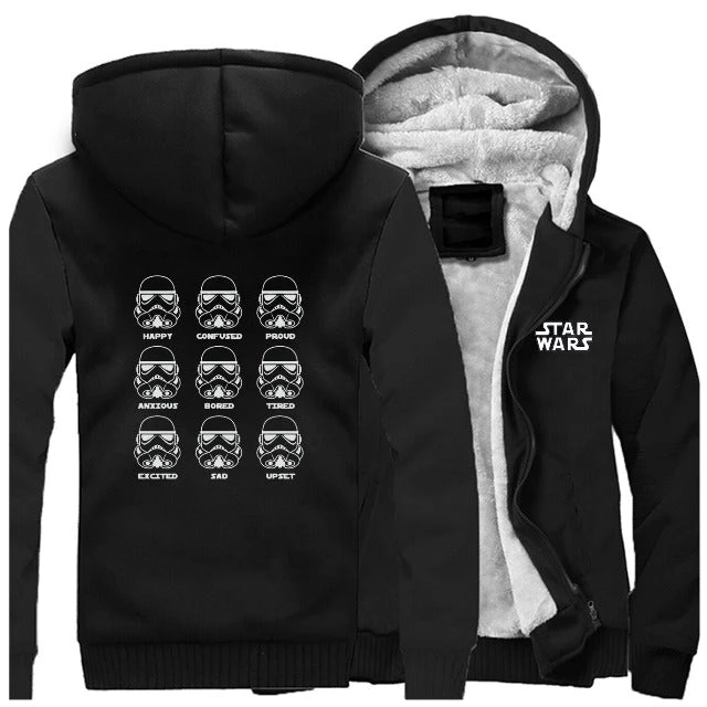 VESTE STAR WARS NOIRE 1 VESTE STAR WARS NOIRE
