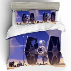 HOUSSE DE COUETTE STAR WARS TIE FIGHTER (2 PERSONNES)