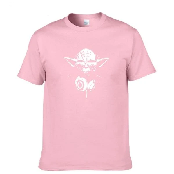 T-SHIRT STAR WARSDJ YODA ROSE 1 T-SHIRT STAR WARSDJ YODA ROSE