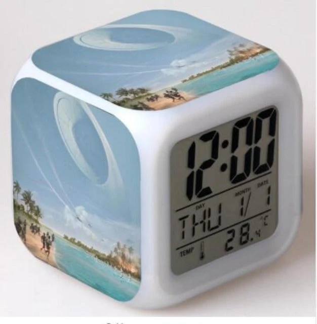 RÉVEIL STAR WARSETOILE NOIRE (ETOILE DE LA MORT) 1 RÉVEIL STAR WARSETOILE NOIRE (ETOILE DE LA MORT)